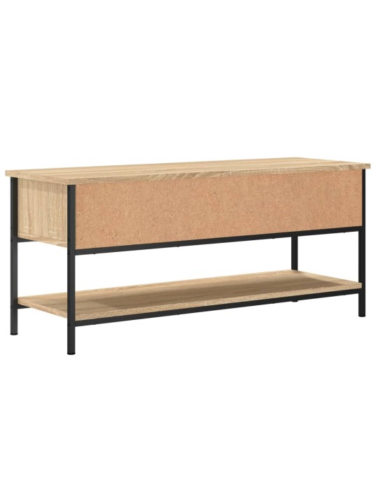 Tv plaukts, 100x35x45 cm, inženierijas koks, ozolkoka krāsa