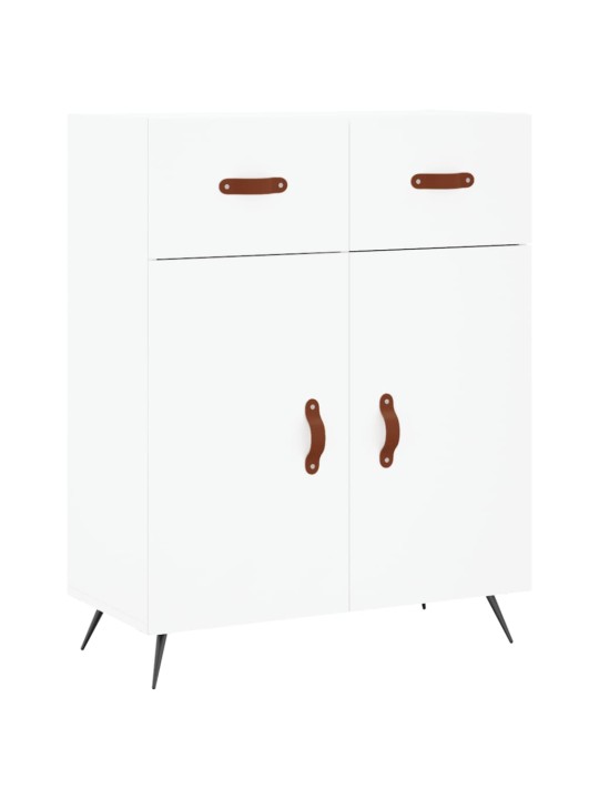 Kumode, balta, 69,5x34x90 cm, inženierijas koks