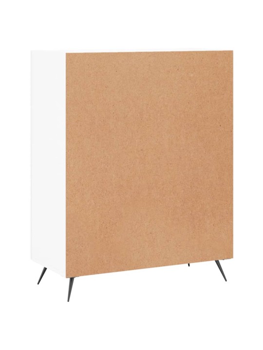 Kumode, balta, 69,5x34x90 cm, inženierijas koks