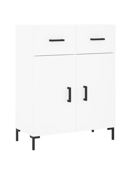 Kumode, balta, 69,5x34x90 cm, inženierijas koks
