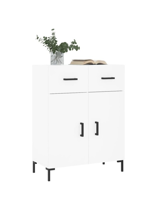 Kumode, balta, 69,5x34x90 cm, inženierijas koks