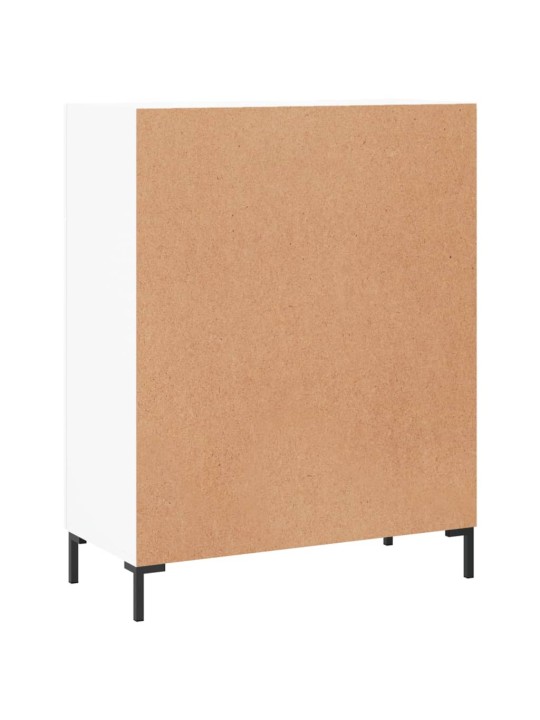 Kumode, balta, 69,5x34x90 cm, inženierijas koks
