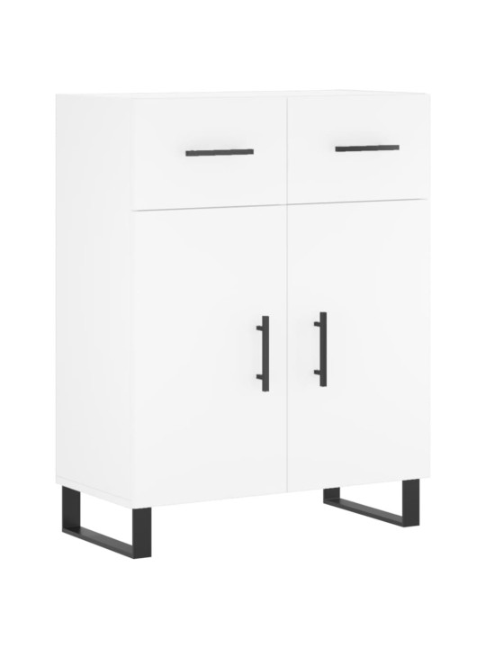 Kumode, balta, 69,5x34x90 cm, inženierijas koks