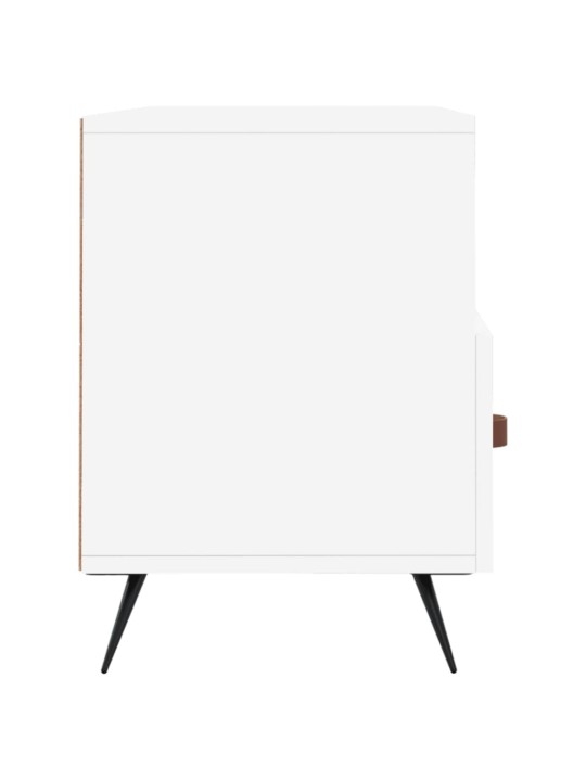 Tv skapītis, balts, 102x36x50 cm, inženierijas koks