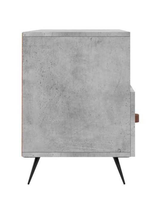 Tv skapītis, betona pelēks, 102x36x50 cm, inženierijas koks