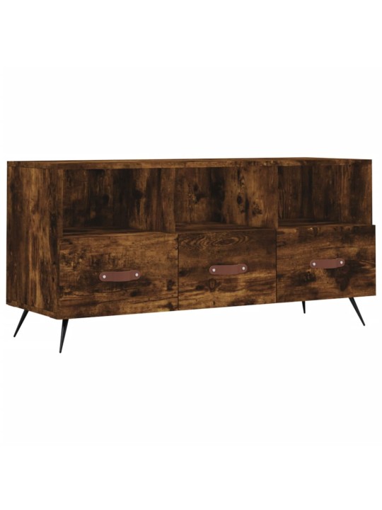 Tv skapītis, ozolkoka krāsa, 102x36x50 cm, inženierijas koks