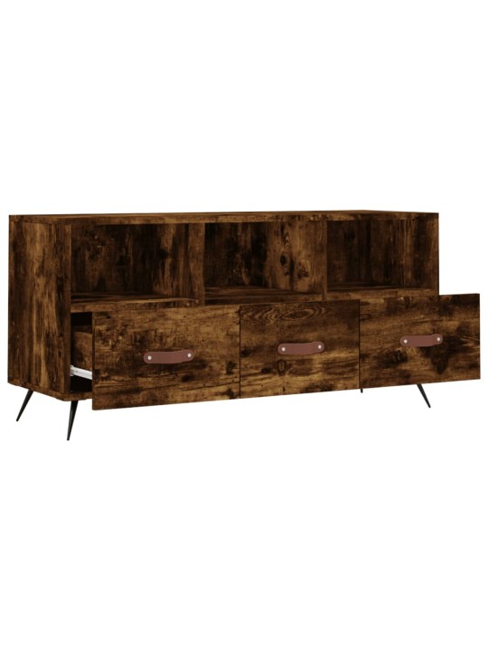 Tv skapītis, ozolkoka krāsa, 102x36x50 cm, inženierijas koks