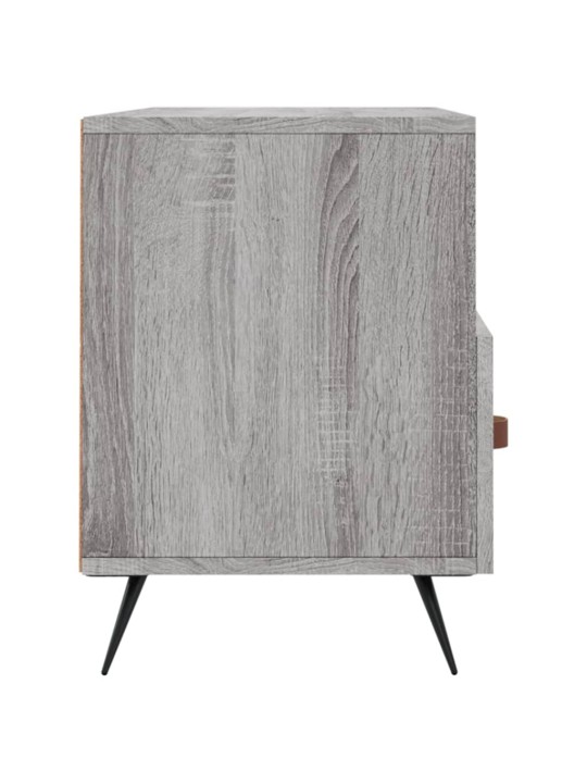 Tv skapītis, pelēka ozolkoka, 102x36x50 cm, inženierijas koks