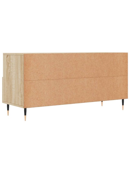 Tv skapītis, ozolkoka krāsa, 102x36x50 cm, inženierijas koks