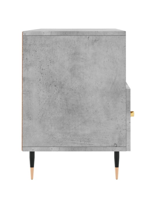 Tv skapītis, betona pelēks, 102x36x50 cm, inženierijas koks