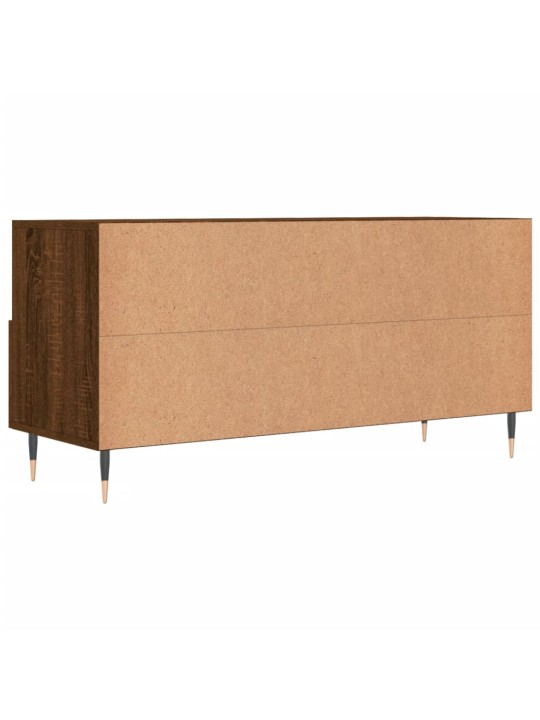 Tv skapītis, ozolkoka krāsa, 102x36x50 cm, inženierijas koks