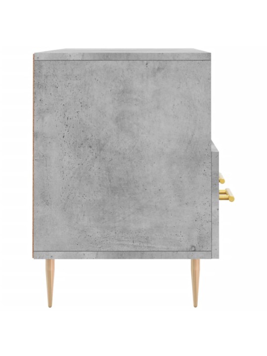 Tv skapītis, betona pelēks, 102x36x50 cm, inženierijas koks