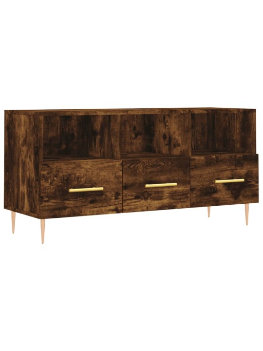 Tv skapītis, ozolkoka krāsa, 102x36x50 cm, inženierijas koks