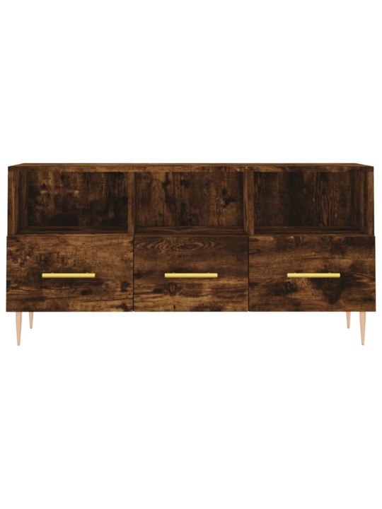 Tv skapītis, ozolkoka krāsa, 102x36x50 cm, inženierijas koks