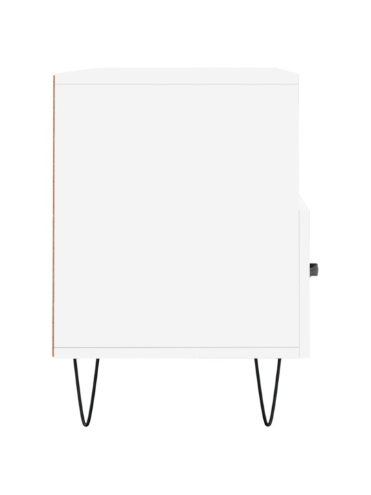 Tv skapītis, balts, 102x36x50 cm, inženierijas koks