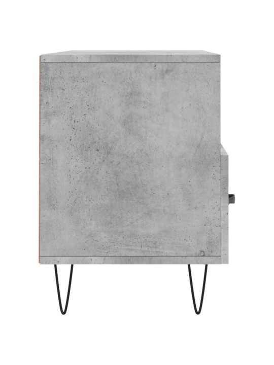 Tv skapītis, betona pelēks, 102x36x50 cm, inženierijas koks