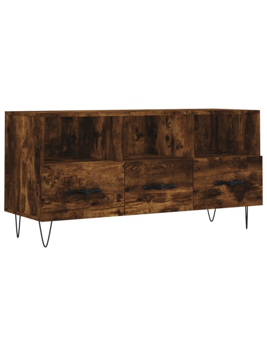 Tv skapītis, ozolkoka krāsa, 102x36x50 cm, inženierijas koks
