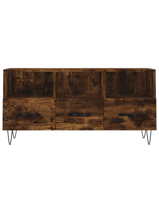 Tv skapītis, ozolkoka krāsa, 102x36x50 cm, inženierijas koks