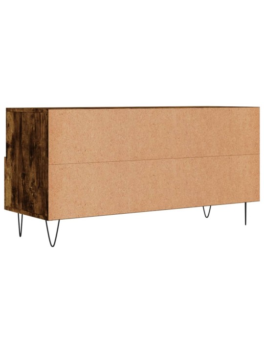 Tv skapītis, ozolkoka krāsa, 102x36x50 cm, inženierijas koks