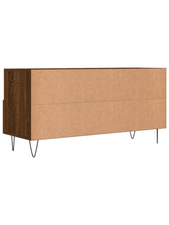 Tv skapītis, ozolkoka krāsa, 102x36x50 cm, inženierijas koks