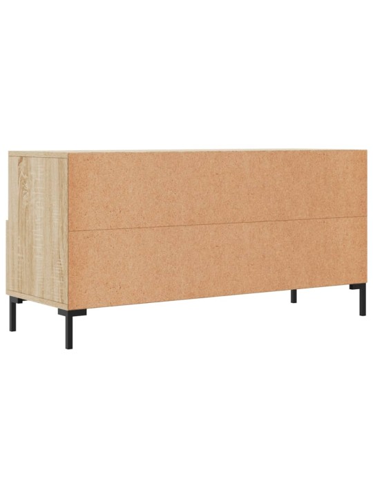 Tv skapītis, ozolkoka krāsa, 102x36x50 cm, inženierijas koks