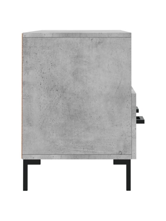 Tv skapītis, betona pelēks, 102x36x50 cm, inženierijas koks