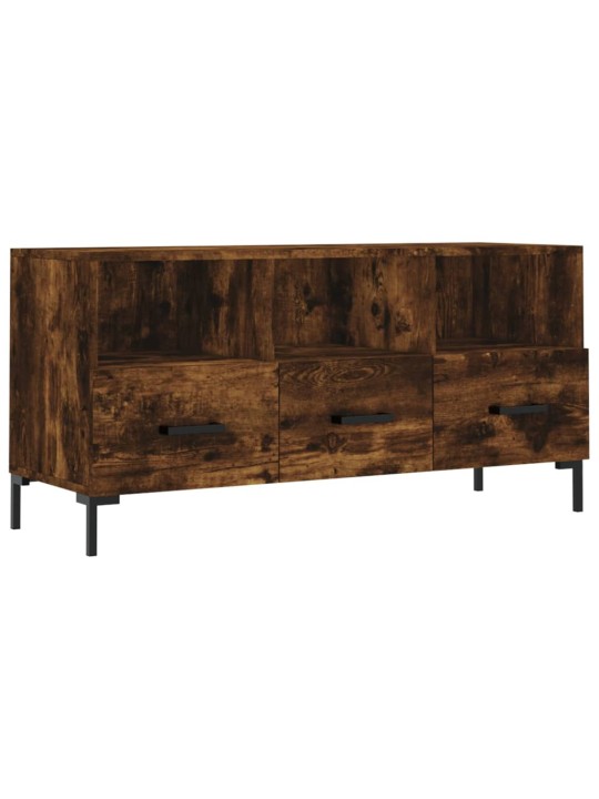 Tv skapītis, ozolkoka krāsa, 102x36x50 cm, inženierijas koks
