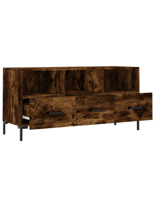Tv skapītis, ozolkoka krāsa, 102x36x50 cm, inženierijas koks