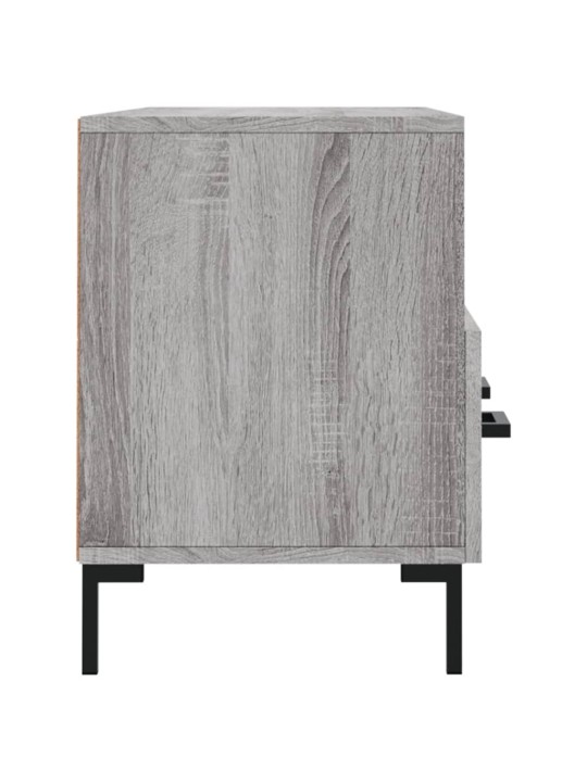 Tv skapītis, pelēka ozolkoka, 102x36x50 cm, inženierijas koks