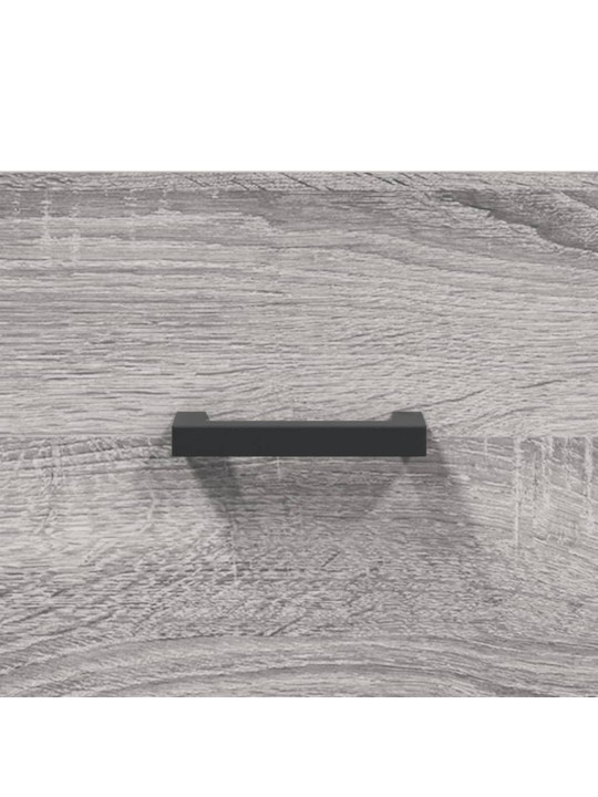 Tv skapītis, pelēka ozolkoka, 102x36x50 cm, inženierijas koks