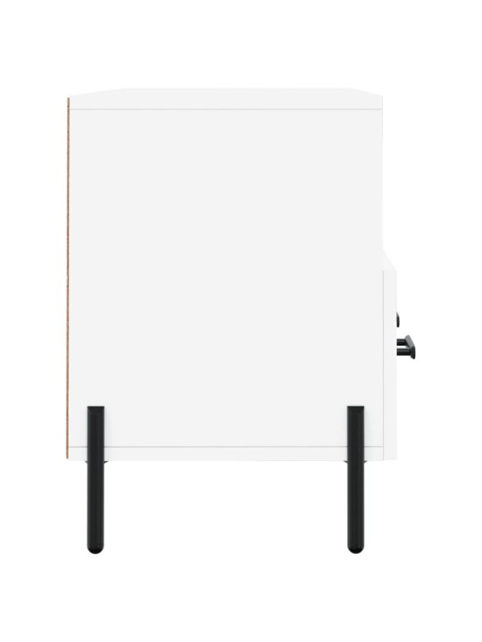Tv skapītis, balts, 102x36x50 cm, inženierijas koks