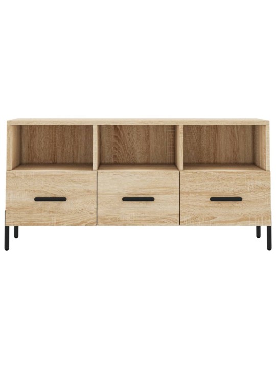 Tv skapītis, ozolkoka krāsa, 102x36x50 cm, inženierijas koks