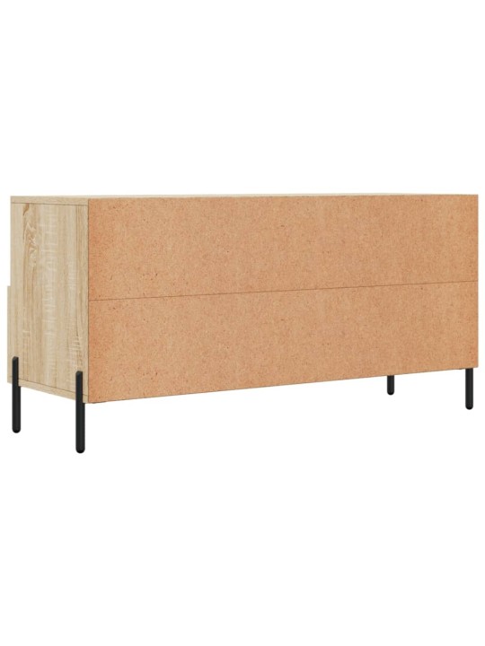 Tv skapītis, ozolkoka krāsa, 102x36x50 cm, inženierijas koks