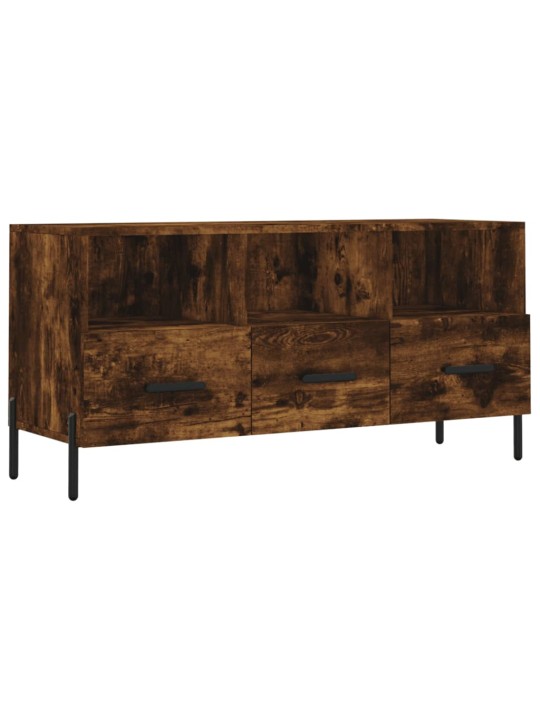 Tv skapītis, ozolkoka krāsa, 102x36x50 cm, inženierijas koks