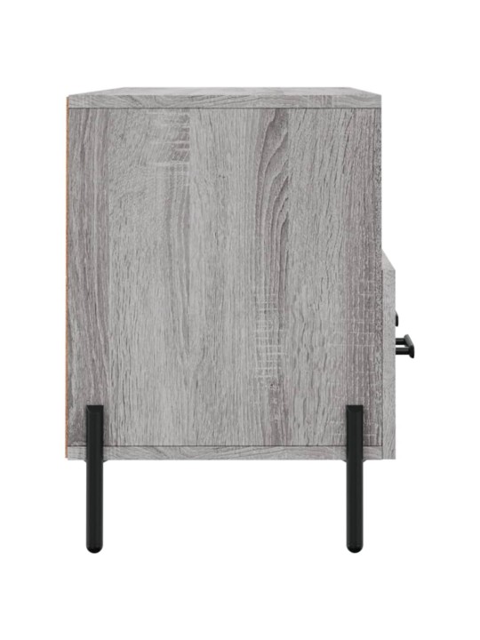 Tv skapītis, pelēka ozolkoka, 102x36x50 cm, inženierijas koks