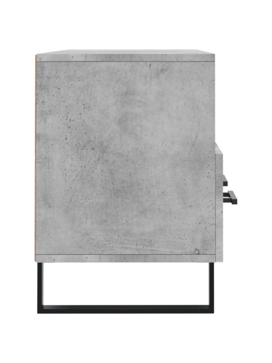Tv skapītis, betona pelēks, 102x36x50 cm, inženierijas koks