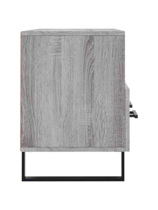 Tv skapītis, pelēka ozolkoka, 102x36x50 cm, inženierijas koks