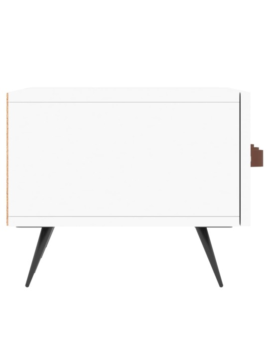 Tv skapītis, balts, 150x36x30 cm, inženierijas koks