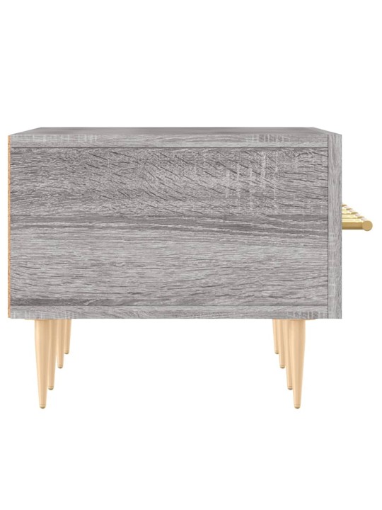 Tv skapītis, pelēka ozolkoka, 150x36x30 cm, inženierijas koks