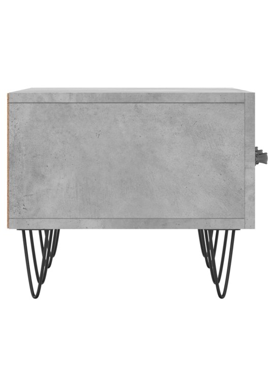 Tv skapītis, pelēks koks, 150x36x30 cm, inženierijas koks