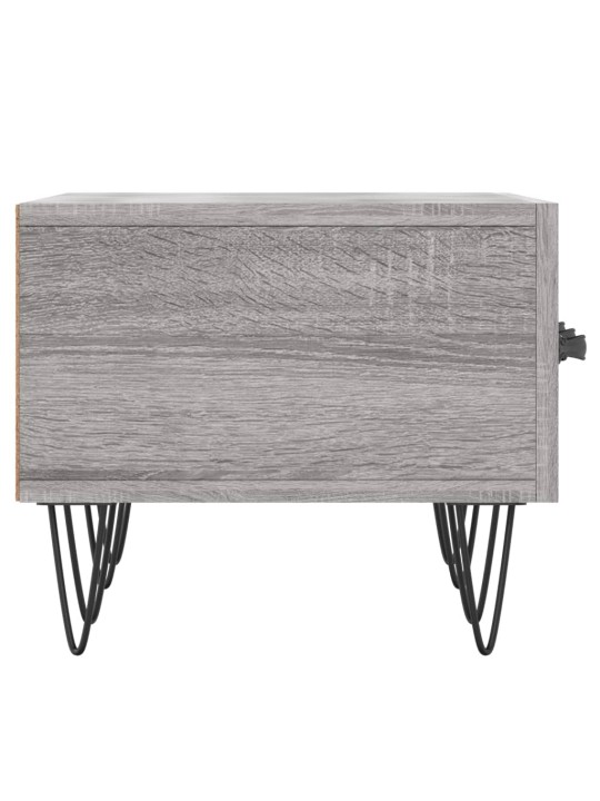 Tv skapītis, pelēka ozolkoka, 150x36x30 cm, inženierijas koks