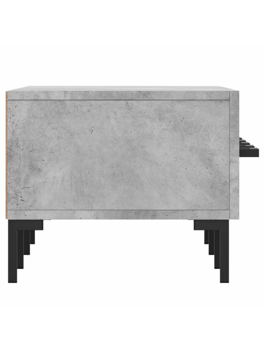 Tv skapītis, pelēks koks, 150x36x30 cm, inženierijas koks
