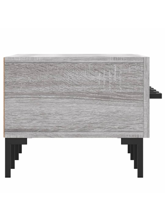 Tv skapītis, pelēka ozolkoka, 150x36x30 cm, inženierijas koks