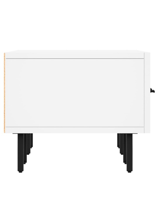 Tv skapītis, balts, 150x36x30 cm, inženierijas koks