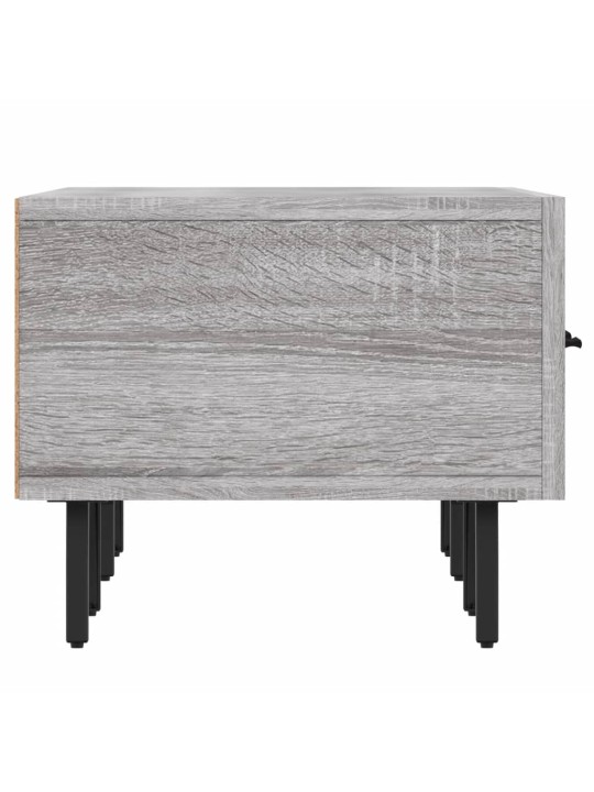 Tv skapītis, pelēka ozolkoka, 150x36x30 cm, inženierijas koks