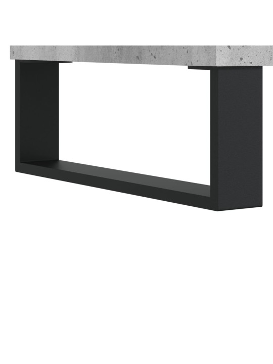 Tv skapītis, pelēks koks, 150x36x30 cm, inženierijas koks