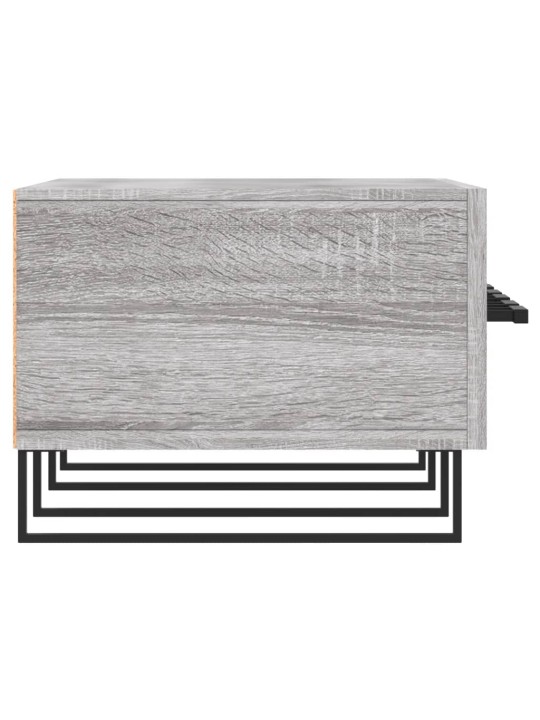 Tv skapītis, pelēka ozolkoka, 150x36x30 cm, inženierijas koks