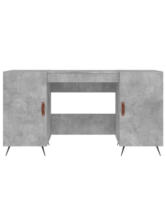 Rakstāmgalds, betona pelēks, 140x50x75 cm, inženierijas koks