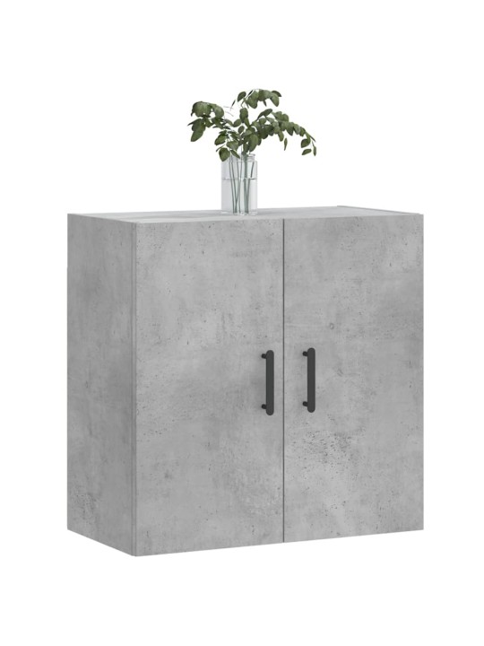 Sienas skapītis, betonpelēks, 60x31x60 cm, inženierijas koks