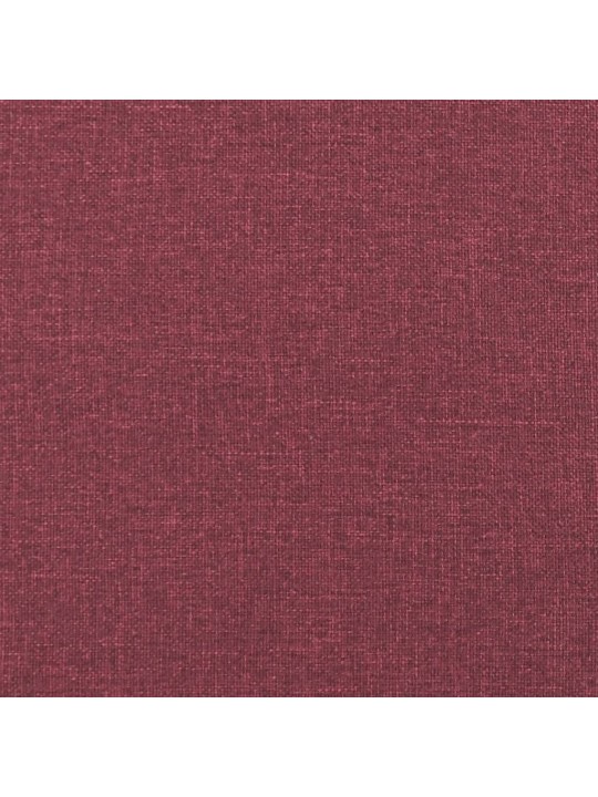 Grīdas dīvāngulta, vīnsarkana, 112x174x55 cm, audums